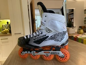 Mission Inhaler FZ-3 In-line Hockey Skates Size US9.5e/US11/EU45/UK10 - Picture 1 of 9