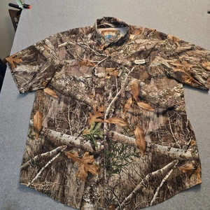 Magellan Outdoors Shirt Mens XL Camo Realtree Edge Fishing Hunting Polyester - Picture 1 of 13