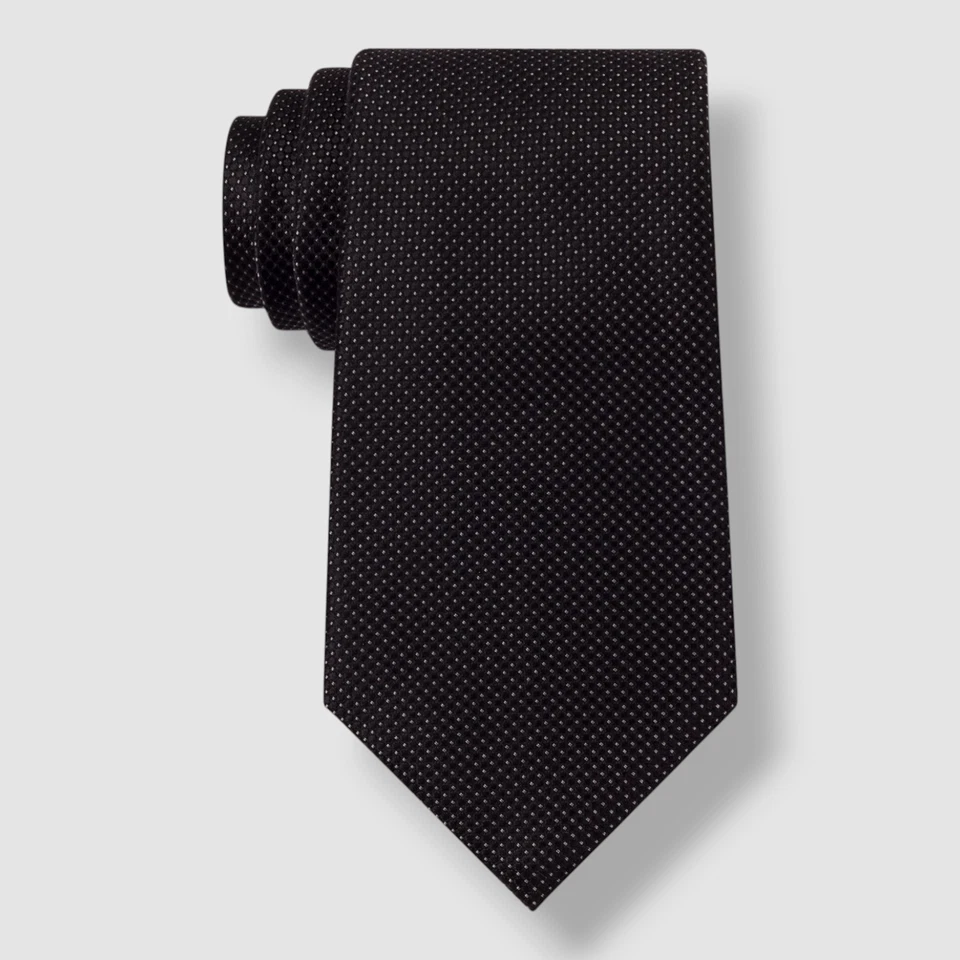 Sean John Men's Red Classic Dress Tie 100 Silk One Size T147