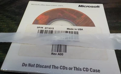 Microsoft Office Basic Edition 2003 with Product Key (Dell OEM) New - Image 1 of 2