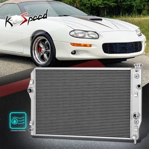 2-Row Aluminum Cooling Radiator for Camaro Firebird Automatic 5.7L V8 1993-2002 - Picture 1 of 7