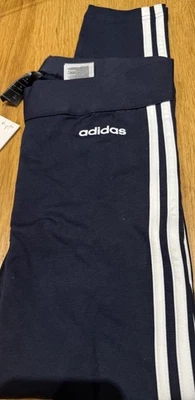 Adidas Essentials 3S Activewear Tights Legend Ink Size L ( 16-18)  DU0681 - Image 1 of 3