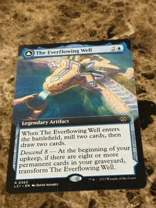 THE EVERFLOWING WELL Magic MTG Lost Caverns of Ixalan Extended Art - Picture 1 of 2