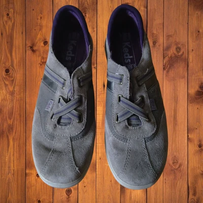 Keds Solea Women's Size 6 Brown Purple Suede Slip On Casual Shoes Sneakers - Image 1 of 4