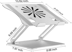 BoYata Laptop Stand, Adjustable Multi-Angle Laptop Holder, Compatible for Laptop - Picture 1 of 7