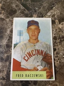 1954 Bowman - Fred Baczewski #60 (RC) - Picture 1 of 2