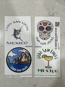 Cabo San Lucas Mexico Baja Sticker Pack Decal Souvenir Travel Gift Sugar Skull - Bild 1 von 1