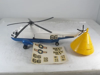 England Dinky Toys #724 Sea King Helicopter Apollo Module Winch, Battery, Decals - Image 1 of 4
