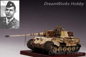 Award Winner Built 1/35 82nd Airborne Checking Knocked Out Kingtiger 312 +PE     - Picture 1 of 12