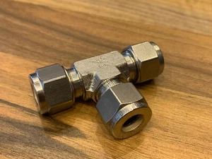 DT-10M Dk-Lok T-Verschraubung 10 mm Edelstahl - Bild 1 von 1