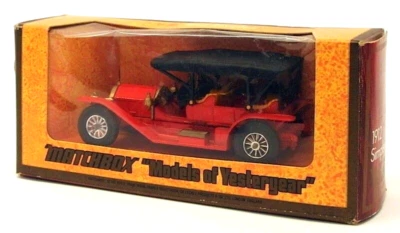 Matchbox Models of Yesteryear Y-9 "1912 Simplex" Red (Dated 1977) - Image 1 of 3