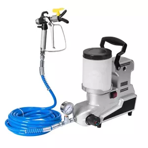 1600W Hochdruck Luftlose Farbspritze Elektrische Farbe Sprühpistole Sprühmaschine - Bild 1 von 13