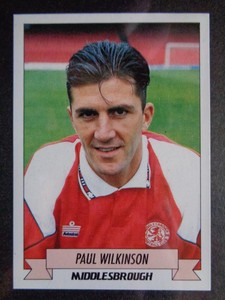Panini Football '93 - Paul Wilkinson (Middlesbrough) #155