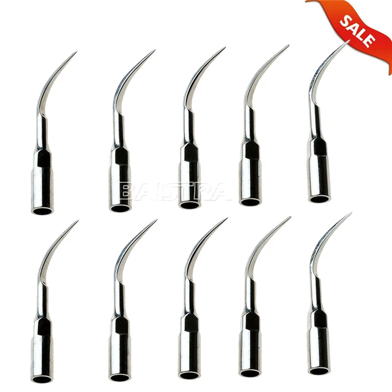 10 X Dental Perio Scaling Tip P1 Fit EMS Woodpecker Ultrasonic Scaler Handpiece