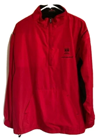 Chase Authentic Nascar Dodge #9 Kasey Kahne Mens Jacket RED Size L Pullover EUC Cover