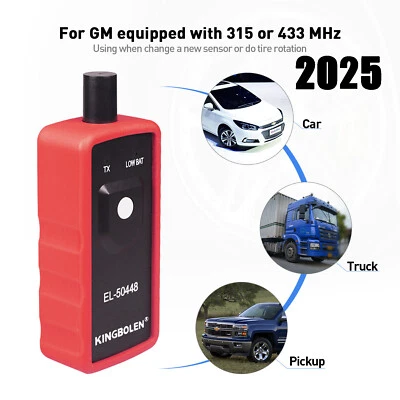 KINGBOLEN New!! EL-50448 PRO TPMS Relearn Tire Pressure Sensor Activation Tool For GM