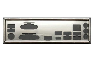 Shield I/O E/A E/A für ASRock B450M Pro4 hintere Leitblende Rückwandplatte Hauptplatine - Bild 1 von 4