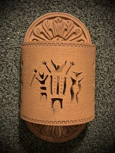 TERRY SLONAKER Terra Cotta KOKOPELLI Light Fixture Sconce Southwestern Pottery - Picture 1 of 21