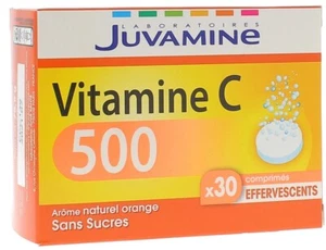 JUVAMINE vitamine C 30 comprimés 500mg arôme naturel orange sans sucres - Picture 1 of 1