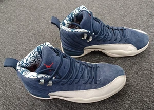 Talla 8.5 - Air Jordan 12 Retro International Flight (BV8016-445) - Usado - Imagen 1 de 8