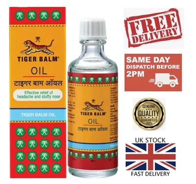 🇬🇧 28ML X TIGER BALM OIL - LIQUID RELIEF FROM MUSCLE AND JOINT ACHE