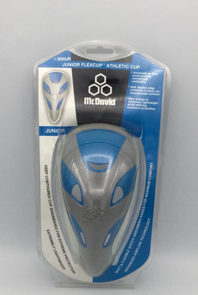 McDavid Junior Flex Cup Athletic Cup Engineered for Extreme Protection 3020JR - Image 1 of 3