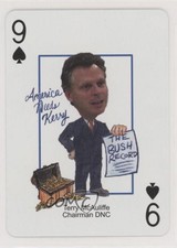2004 Presidential Decks 2004 Vote Kerry Playing Cards Terry McAuliffe #9S 6d7