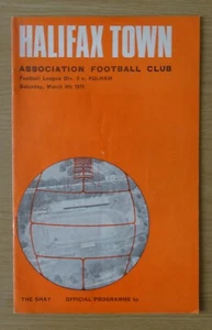 Halifax Town v Fulham Div3 70/1 - Picture 1 of 3