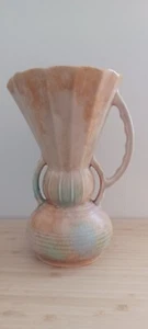 Vintage Beswick Jug. 3942 Made In England. Peach and Green Collectable. - Picture 1 of 4