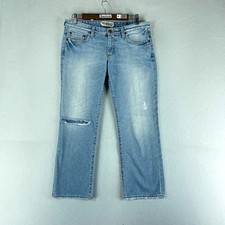 Big Star Rikki Womens Jeans Blue Tag Size 29 (34x26) Low Rise Leg Denim