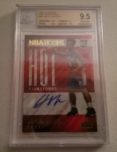 2015-16 Jahlil Okafor Panini NBA Hoops Hot Signatures Autograph Rookie BGS 9.5 - Picture 1 of 2