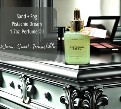 New, Sand + Fog Pistachio Dream Perfume 1.7oz-Warm, Sweet, Irresistible - Image 1 of 2