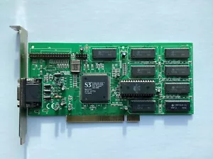 S3 VIRGE / DX ON BOARD Q5C4BB 4MB PCI VGA GRAPHICS CARD - Picture 1 of 1