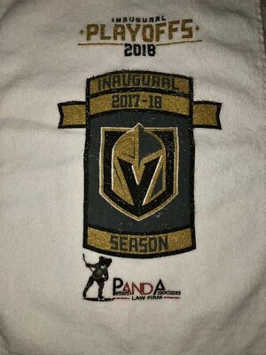 NHL Vegas Golden Knights Rally Towel Round 2 Game 1 Stanley Cup Playoffs 4/27/18 - Image 1 of 4