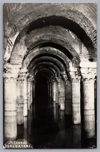 Istanbul Catacombs RPPC - Picture 1 of 2