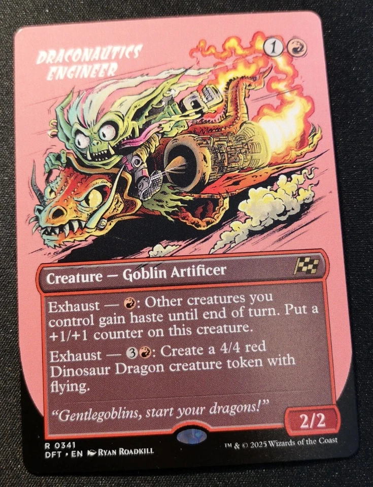 Draconautics Engineer - Borderless - DFT - MTG - NM - EN - 0341 - Image 1 of 1