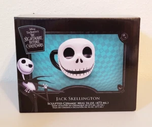 Disney The Nightmare Before Christmas Jack Skellington Ceramic Mug 16 oz. NIB - Picture 1 of 8