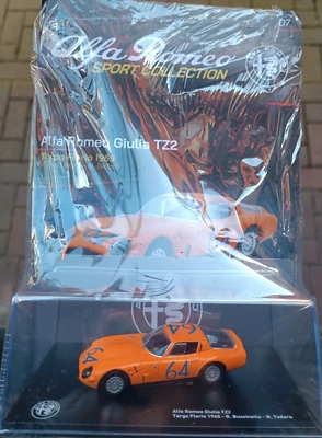 ALFA ROMEO GIULIA TZ2 - 1965 ALFA ROMEO SPORT COLLECTION  1:43 N#07 - Immagine 1 di 4