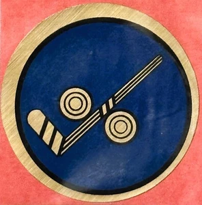 Rare Vintage 1960s Hockey Decal, Embla Crest, Walterboro, SC, Sports Memorabilia - Picture 1 of 5