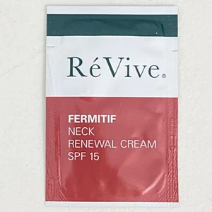 REVIVE - FERMITIF HALSERNEUERUNG SERUM & CREME PROBE VERSIEGELT 0,07oz 2ml - Bild 1 von 2