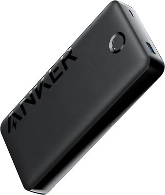 Banco de alimentación Anker 20000 mA cargador portátil de 2 puertos 15 W para iPhone 15/Galaxy|Reacondicionado Foto 1 de 4