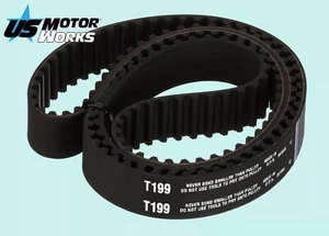 T199 Engine Timing Belt Premium OE Timing Belt US Motor Works - Picture 1 of 6