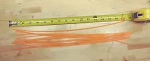 24 Ct Pre-cut 16" Swisher Professional Xtra Quiet Square Trimmer Line .13" Dia - Picture 1 of 1