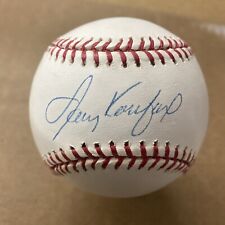 Sandy Koufax Signed Baseball Major League Steiner Sports Authenticity Dodgers