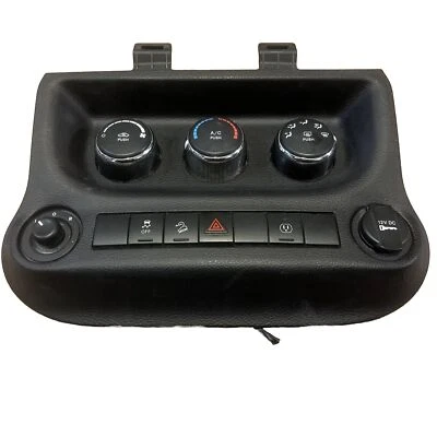 2014 - 2018 Jeep Wrangler Manual AC Heater Climate Control    OEM  P68197433AB Foto 1 de 3