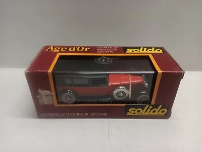 SOLIDO - #4156 - DUESENBERG J - Red AND BLACK – MADE IN FRANCE - Image 1 of 4