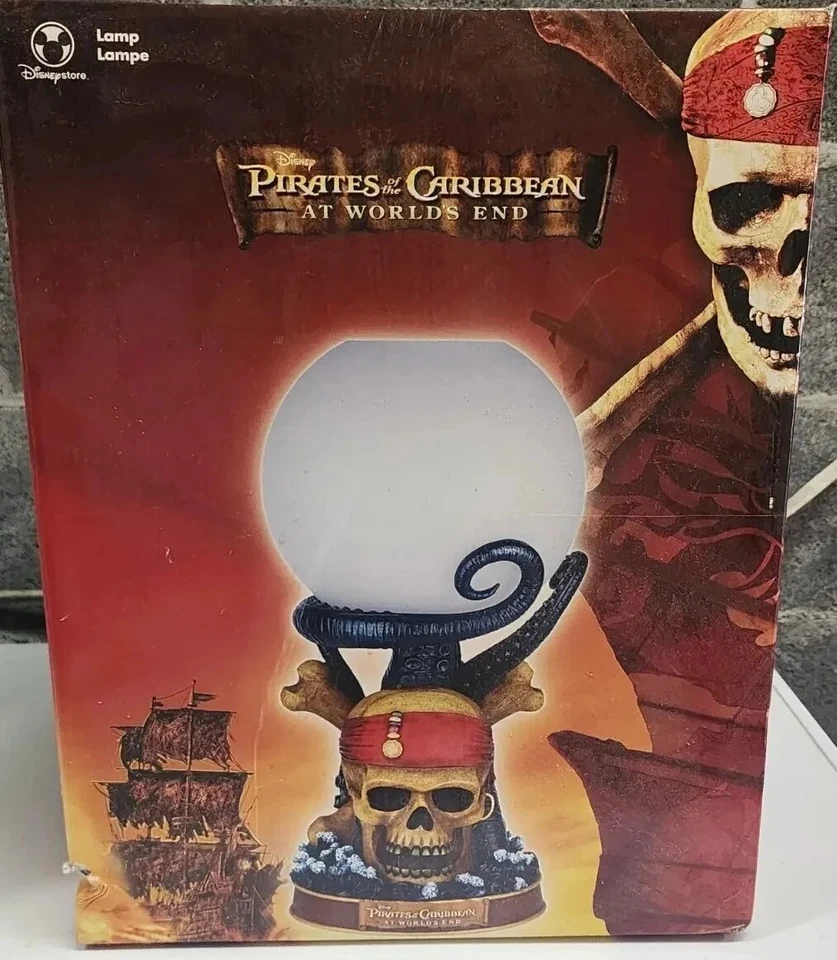 Pirates of the Caribbean Disney at Worlds End Store Lamp NEW - Image 1 of 1