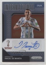 2022 Panini Prizm World Cup Qatar International Ink Angel Di Maria #I-ADM Auto