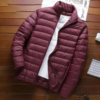Men's Cotton Coats Short Winter Casual Fashion Business Cotton Slim Warm Jacket - Image 1 of 4