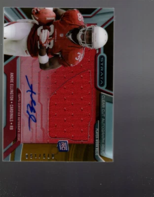 B2540- 2013 Topps Strata Clear Cut Rookie Relic Bronze #CCARAE Ellington /150 - Image 1 of 2